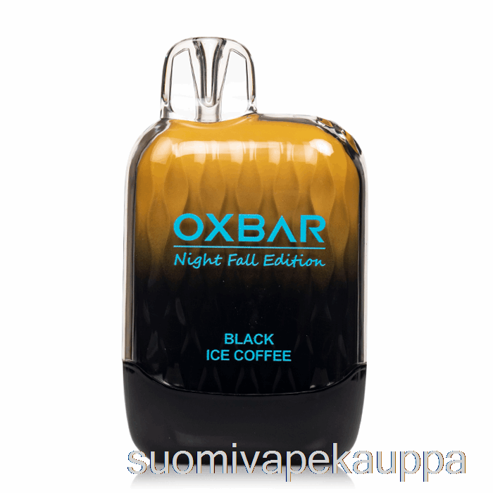 Vape Suomi Oxbar G8000 Kertakäyttöinen Musta Jääkahvi